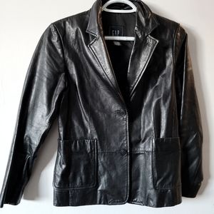Genuine leather GAP jacket small